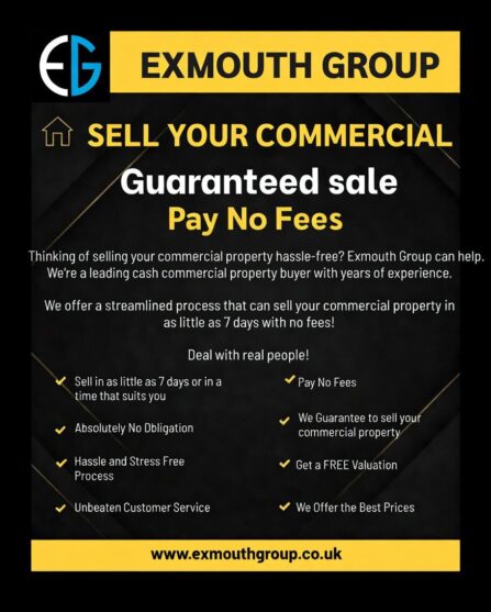 Sell your commercial — guaranteed sale, pay no fees